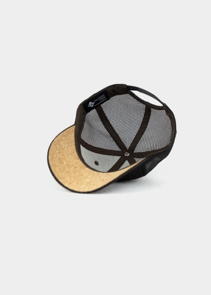 Cap "Hopfinator" - dunkelbraun (Curved)